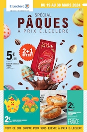 Catalogue Supermarchés E.Leclerc en cours à Chasse-sur-Rhône et alentours, "Spécial Pâques à prix E.Leclerc", 104 pages, 19/03/2024 - 30/03/2024