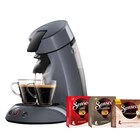 Machine à café Senseo bleu mystique - PHILIPS en promo chez Carrefour Montreuil à 59,99 €