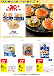 Prix et réduction Rillettes dans le prospectus Carrefour en cours Offre Rillettes dans le catalogue Carrefour du moment à la page 46