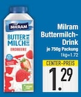 Buttermilch-Drink im EDEKA Prospekt Buttermilch-Drink von Milram im aktuellen EDEKA Prospekt für 1,29 €