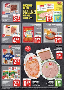 Wurst im EDEKA Prospekt "Top Angebote" mit 20 Seiten (Lübeck)