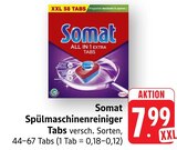 Spülmaschinenreiniger Tabs Angebote von Somat bei E center Bensheim für 7,99 €