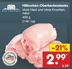 Hähnchen-Oberkeulensteaks bei Netto Marken-Discount im Heiligenhafen Prospekt für 2,99 €