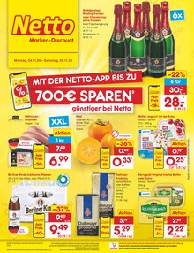 Rotkäppchen Sekt im Netto Marken-Discount Prospekt "Aktuelle Angebote" mit 54 Seiten (Oranienburg)