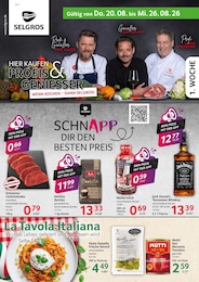 Jack Daniels Angebot & Preis im aktuellen Selgros Prospekt Jack Daniels Angebot im aktuellen Selgros Prospekt auf Seite 1