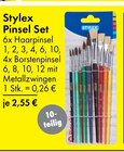 Pinsel Set von Stylex für 2,55 € bei TEDi im Angebot Pinsel Set von Stylex im aktuellen TEDi Prospekt