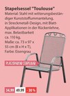 Stapelsessel Toulouse Angebote bei V-Markt Regensburg für 34,99 €