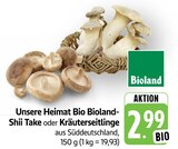 Unsere Heimat Bio Bioland Shiitake Angebote von Bioland bei EDEKA Heilbronn für 2,99 €