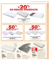 Matelas Bébé Angebote im Prospekt "PARENTS MALINS IL N’Y A PAS DE PETITES ÉCONOMIES" von Carrefour Matelas Bébé Angebote im Prospekt "PARENTS MALINS IL N’Y A PAS DE PETITES ÉCONOMIES" von Carrefour auf Seite 27