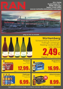 Bier im aktuellen RAN Prospekt (Neu Ulm) Bier im RAN Prospekt "RAN" mit 4 Seiten (Neu Ulm)
