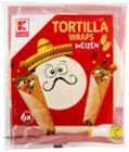 Tortilla-Wraps von K-CLASSIC für 0,99 € bei Kaufland im Angebot Tortilla-Wraps von K-CLASSIC im aktuellen Kaufland Prospekt