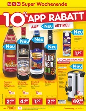 Rotwein im Netto Marken-Discount Prospekt in Leonberg Aktueller Netto Marken-Discount Prospekt mit Rotwein, "Aktuelle Angebote", Seite 44