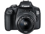 EOS 2000D Kit Spiegelreflexkamera, 24,1 Megapixel, 18-55 mm Objektiv (EF-S, IS II), WLAN, Schwarz Angebote von CANON bei MediaMarkt Saturn Dülmen für 449,00 €