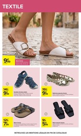 Chaussures Femme en promo dans le catalogue Carrefour à la page 63