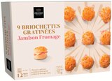 9 briochettes gratinees jambon fromage surgelées - ERHARD TRAITEUR en promo chez Intermarché Super Aulnay-sous-Bois à 4,89 €