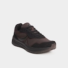 Baskets running de sport à lacets marron homme dans le catalogue La Halle