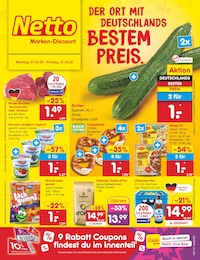 Netto Marken-Discount Prospekt für Kaufbeuren mit 65 Seiten Netto Marken-Discount Prospekt für Kaufbeuren: "Aktuelle Angebote", 65 Seiten, 27.10.2025 - 01.11.2025