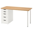 Aktuelles Schreibtisch Bambus/weiß Angebot bei IKEA in Dresden ab 144,99 €