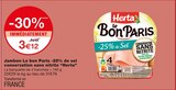 Jambon Le bon Paris -25% de sel conservation sans nitrite - Herta à 3,12 € dans le catalogue Monoprix