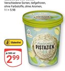Aktuelles Pistazien Eis Angebot bei GLOBUS in Duisburg ab 2,99 €