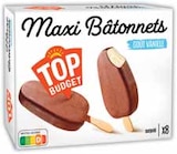 Maxi bâtonnets glacés goût vanille - TOP BUDGET en promo chez Intermarché Maxi bâtonnets glacés goût vanille - TOP BUDGET dans le catalogue Intermarché
