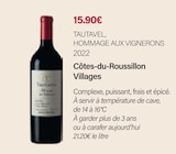 Monoprix Poitiers Poitiers - Promo Côtes-du-roussillon villages 2022 Promo Côtes-du-roussillon villages 2022 à 15,90 € dans le catalogue Monoprix Poitiers à Poitiers