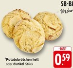 Potatobrötchen hell oder dunkel im Angebot bei E center in Schorndorf Potatobrötchen hell oder dunkel Angebote bei E center Schorndorf für 0,59 €