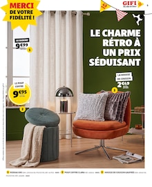 Promotion Rideau dans le prospectus Gifi, valable du 18/09/2026 au 27/09/2026 Promo Rideau dans le catalogue Gifi du moment à la page 5