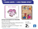 Opération Monsieur Madame - HACHETTE JEUNESSE - E.Leclerc Opération Monsieur Madame - HACHETTE JEUNESSE à 2,90 € dans le catalogue E.Leclerc