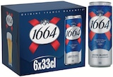 Bière Blonde - 1664 en promo chez Supermarchés Match Tourcoing à 2,39 €
