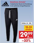 Sweathose „Entrada“ im Angebot bei Netto Marken-Discount in Hildesheim Sweathose „Entrada“ Angebote von adidas bei Netto Marken-Discount Hildesheim für 29,99 €
