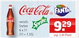 Coca-Cola im Angebot bei Getränke Oase in Beckum Coca-Cola Angebote von Coca-Cola bei Getränke Oase Beckum für 9,29 €
