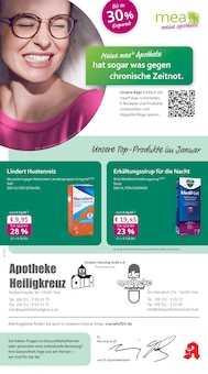 Aktueller mea - meine apotheke Prospekt "Unsere Januar-Angebote" für Trier Aktueller mea - meine apotheke Prospekt für Trier mit Seiten