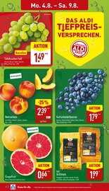 Aktueller ALDI Nord Prospekt mit Weintrauben, "Aktuelle Angebote", Seite 2