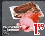 Aktuelles Puten-Paprikabrust Angebot bei EDEKA in Augsburg ab 1,99 €