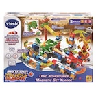 Construction circuit bille Vtech Marble Rush Dino adventures Magnetic Set XL400E dans le catalogue Fnac