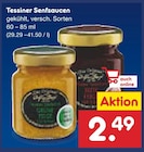 Senf im Netto Marken-Discount Prospekt Tessiner Senfsaucen im aktuellen Netto Marken-Discount Prospekt für 2,49 €