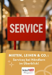 Aktueller kaufDA Magazin Weitere Geschäfte Prospekt in Deutsch Evern und Umgebung, "Service" mit 1 Seite, 09.05.2025 - 06.06.2025
