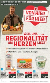 Bratwurst im Kaufland Prospekt in Langenfeld Aktueller Kaufland Prospekt mit Bratwurst, "RICHTIG FRISCH", Seite 24
