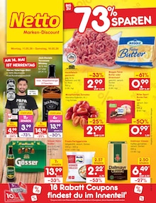 Butter im Netto Marken-Discount Prospekt "Aktuelle Angebote" mit 65 Seiten (Magdeburg)
