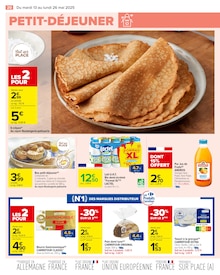 Promotion Petit-déjeuner dans le prospectus Carrefour, valable du 13/05/2025 au 26/05/2025 Promo Petit-déjeuner dans le catalogue Carrefour du moment à la page 22