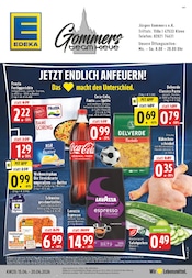 Coca Cola im EDEKA Prospekt in Kleve Aktueller EDEKA Prospekt mit Coca Cola, "Aktuelle Angebote", Seite 1