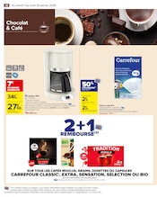 Cafetière Angebote im Prospekt "NOUVELLE ANNÉE MEILLEURE PROMO" von Carrefour auf Seite 48