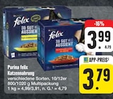 Katzennahrung im Angebot bei E center in Chemnitz Katzennahrung Angebote von Purina felix bei E center Chemnitz für 3,79 €