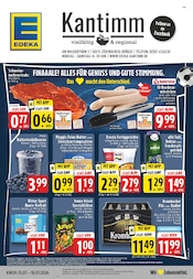 Bier im EDEKA Prospekt in Halver Aktueller EDEKA Prospekt mit Bier, "Aktuelle Angebote", Seite 1