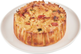 Cœur quiche chèvre courgette tomate - Monoprix Cœur quiche chèvre courgette tomate à 3,90 € dans le catalogue Monoprix
