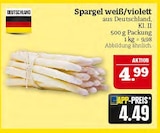 Spargel weiß/violett für 4,49 € bei Marktkauf im Angebot Spargel weiß/violett im aktuellen Marktkauf Prospekt