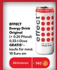 Aktuelles EFFECT Energy Drink Original Angebot bei Kaufland in Dinslaken