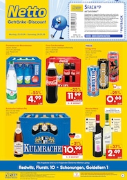 Netto Marken-Discount Prospekt für Schweinfurt mit 2 Seiten Netto Marken-Discount Prospekt für Schweinfurt: "DER ORT, AN DEM DU IMMER AUSGEZEICHNETE PREISE FINDEST.", 2 Seiten, 23.03.2026 - 28.03.2026