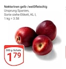 Nektarinen gelb-/weißfleischig bei GLOBUS im Schwandorf Prospekt für 1,79 €
